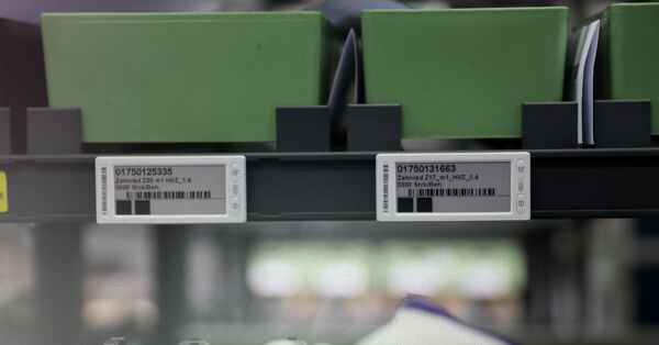 There are many different ESL variations that you can make use of, enabling you to labels racks, bins, refrigerated storages, boxes, assets, and even on products