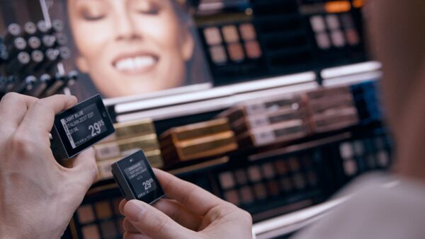 Electronic Shelf Labels for Cosmetic Stores