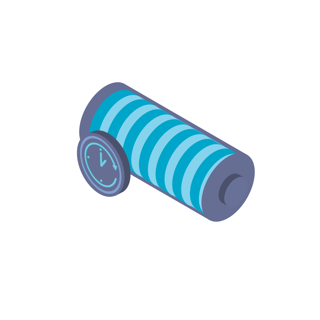 Long battery life with external power bank