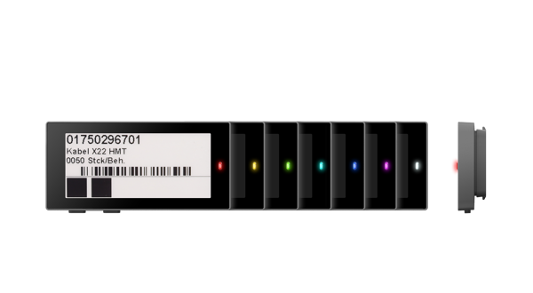 Pick-by-light through electronic shelf labels