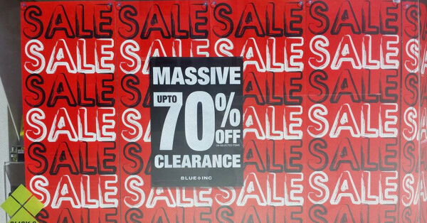 On-Going Clearance Sales Event