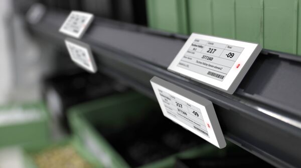 Newton ESL installed in metal shelf