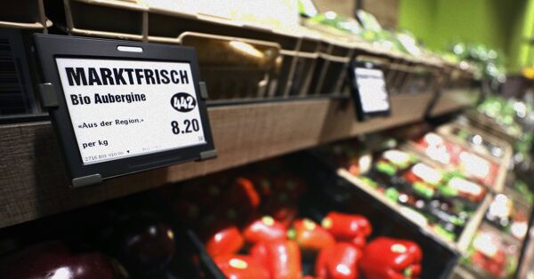 SOLUM ESL in vegetable section