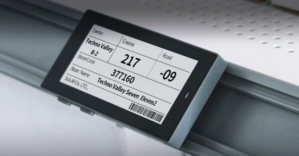 It would also be necessary to allocated space where ESL Displays are to be attached and located