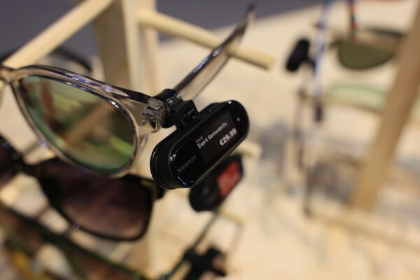 Newton X 1.0 as an eyewear price tag.