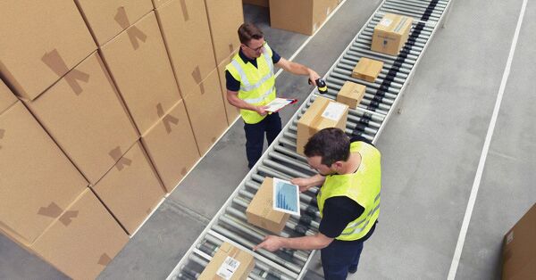 Workers using wireless connectivity