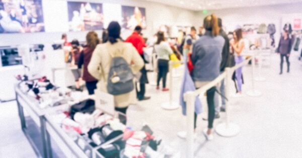 Holiday rush