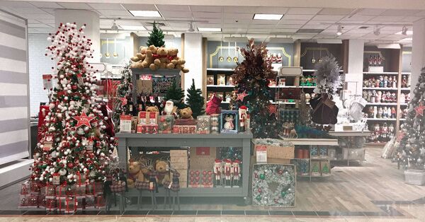 Store ready for the holiday season