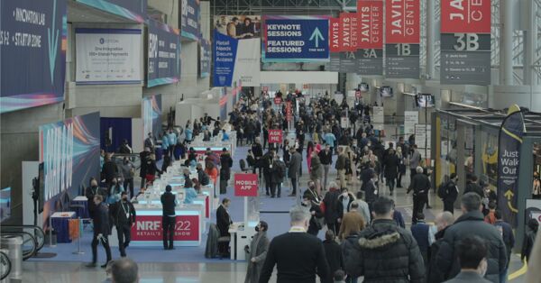 People from all over the world gather at Javits Convention Center, NYC to attend NRF2022.